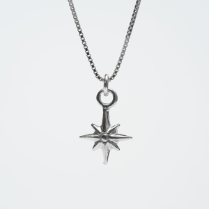 Naszyjnik srebrny STAR