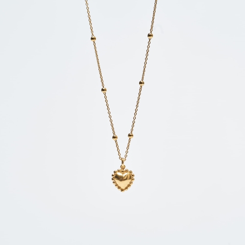 Naszyjnik pozłacany VINTAGE HEART 1.jpg