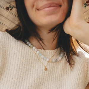 Naszyjnik z  kamieni MEGI